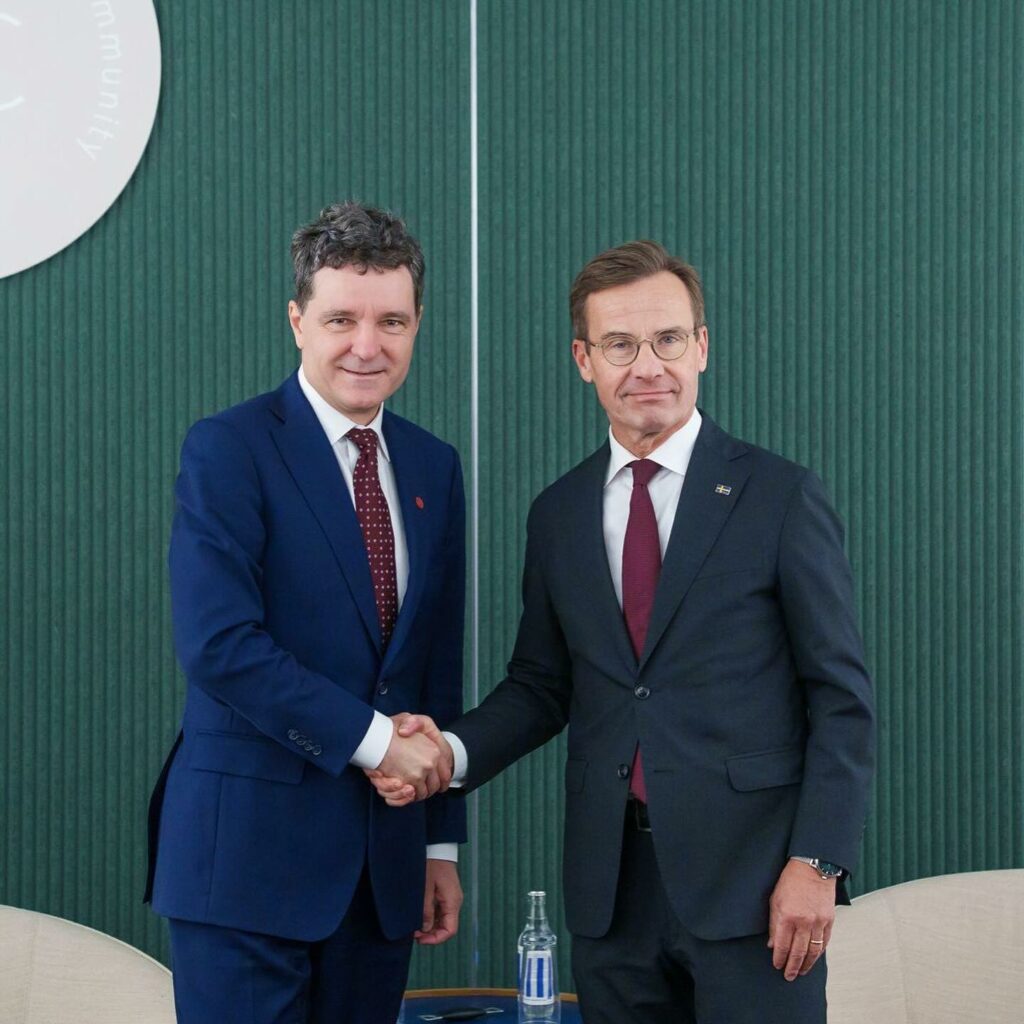 nicusor-dan-a-discutat-cu-premierul-suediei-pe-teme-economice-si-de-securitate