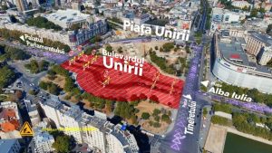 restrictii-de-circulatie-in-zona-fantanii-din-piata-unirii.-incepe-o-noua-faza-a-lucrarilor-la-planseul-unirii